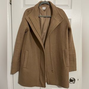 J. crew women’s “camel coat” jacket - Size 10